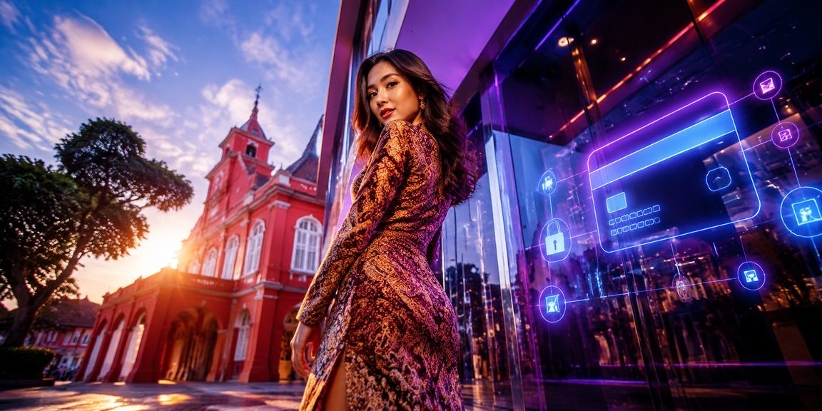 Pemain slot bergaya batik Melaka menikmati permainan kasino